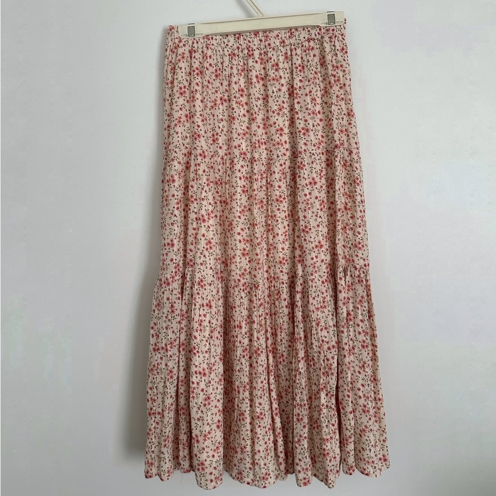 Floral Maxi Skirt